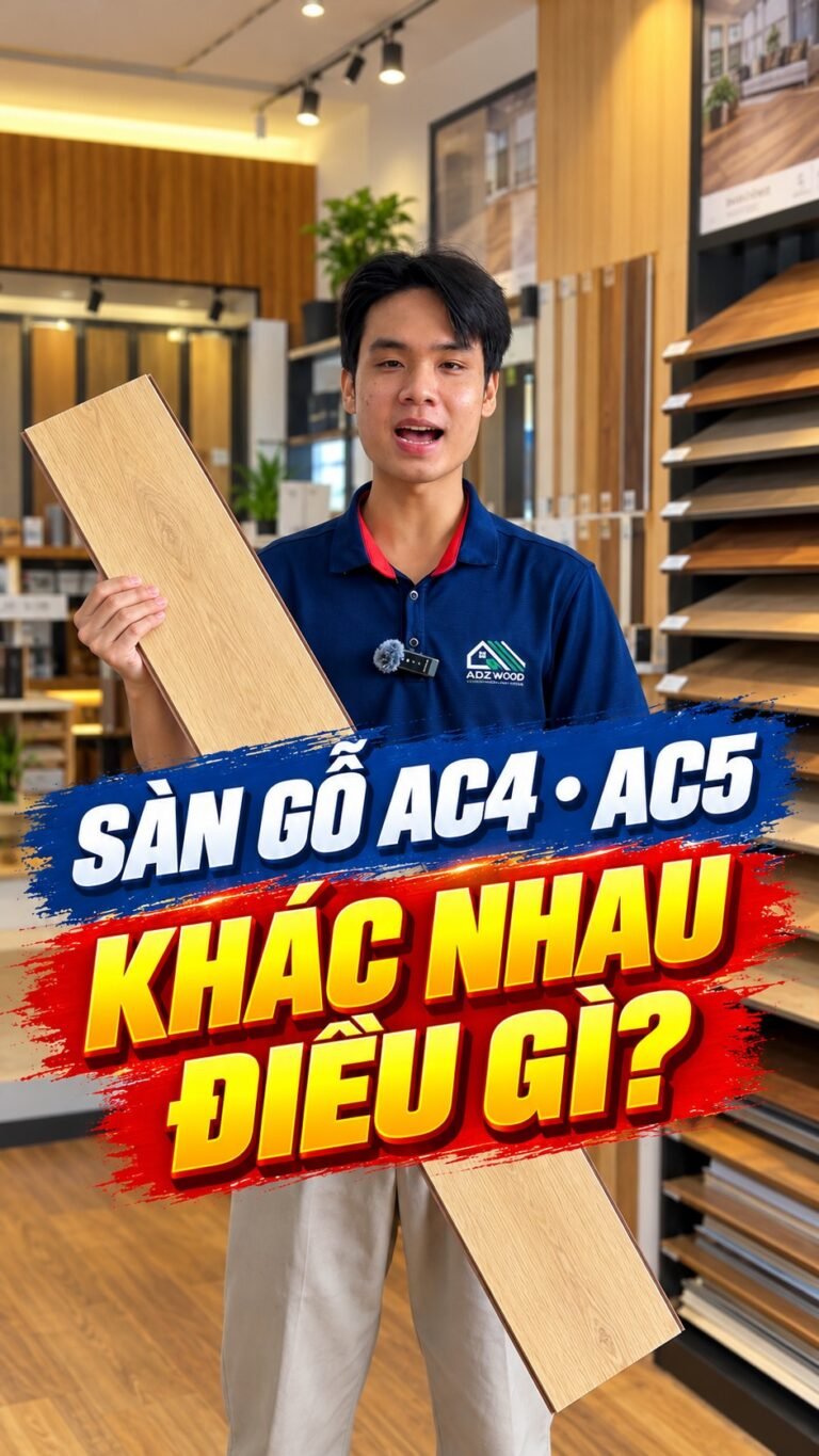 Ac4, ac5 trên sàn gỗ rốt cuộc là gì? Đi mua sàn nhất định phải biết