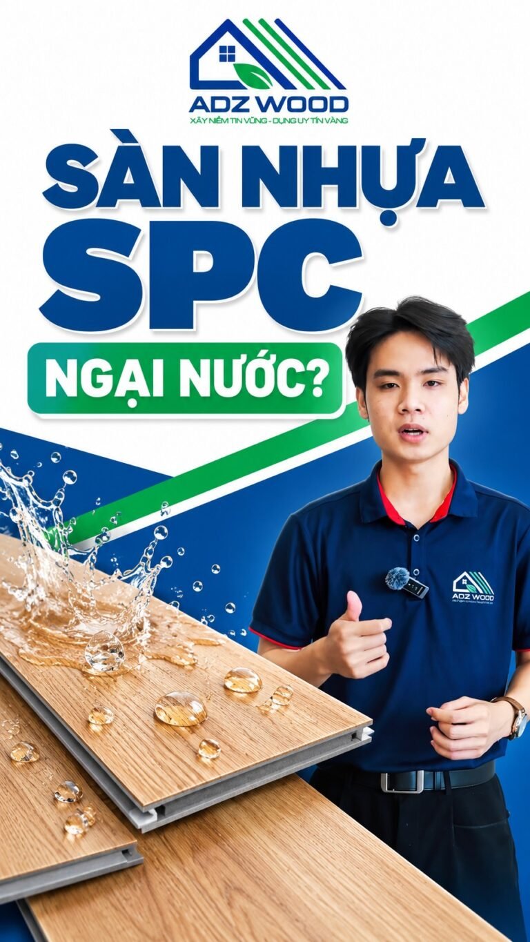 Sợ ẩm mốc, mối mọt mùa mưa Đà Nẵng? Đây là giải pháp sàn cho bạn